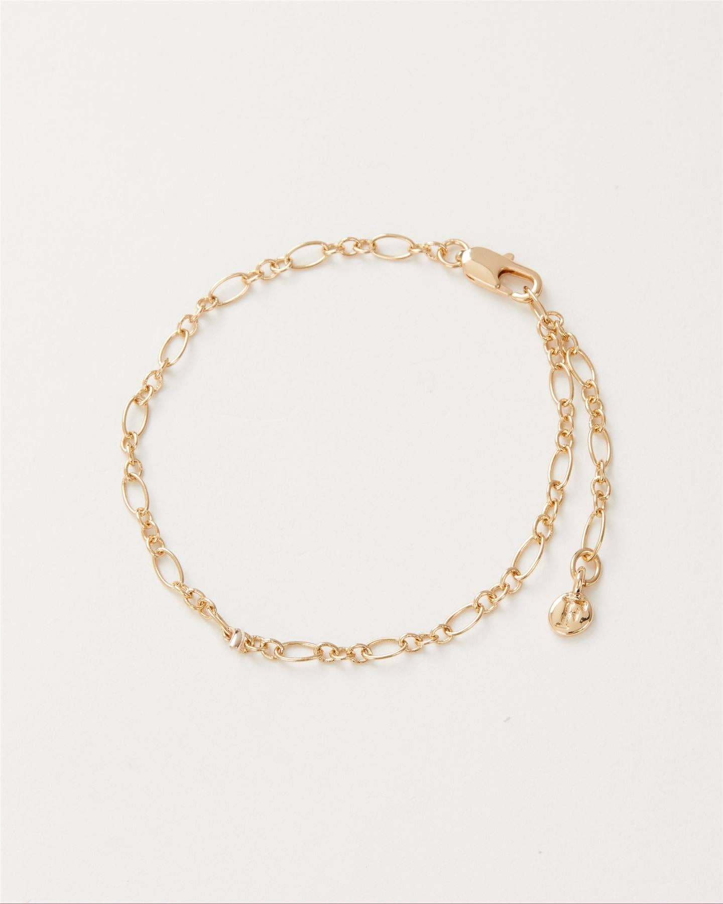 Fable England - Oval Figaro Chain Bracelet