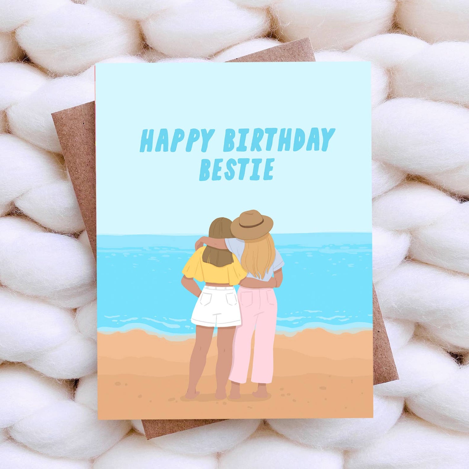 Happy Birthday Bestie Card