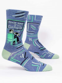 Fuck Off, I'm Gaming Men's Socks