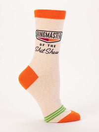 Ringmaster Of The Shitshow Socks