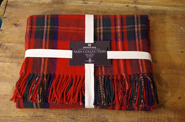 Patrick King Woollen Company - Royal Stewart Deluxe Knee Blanket