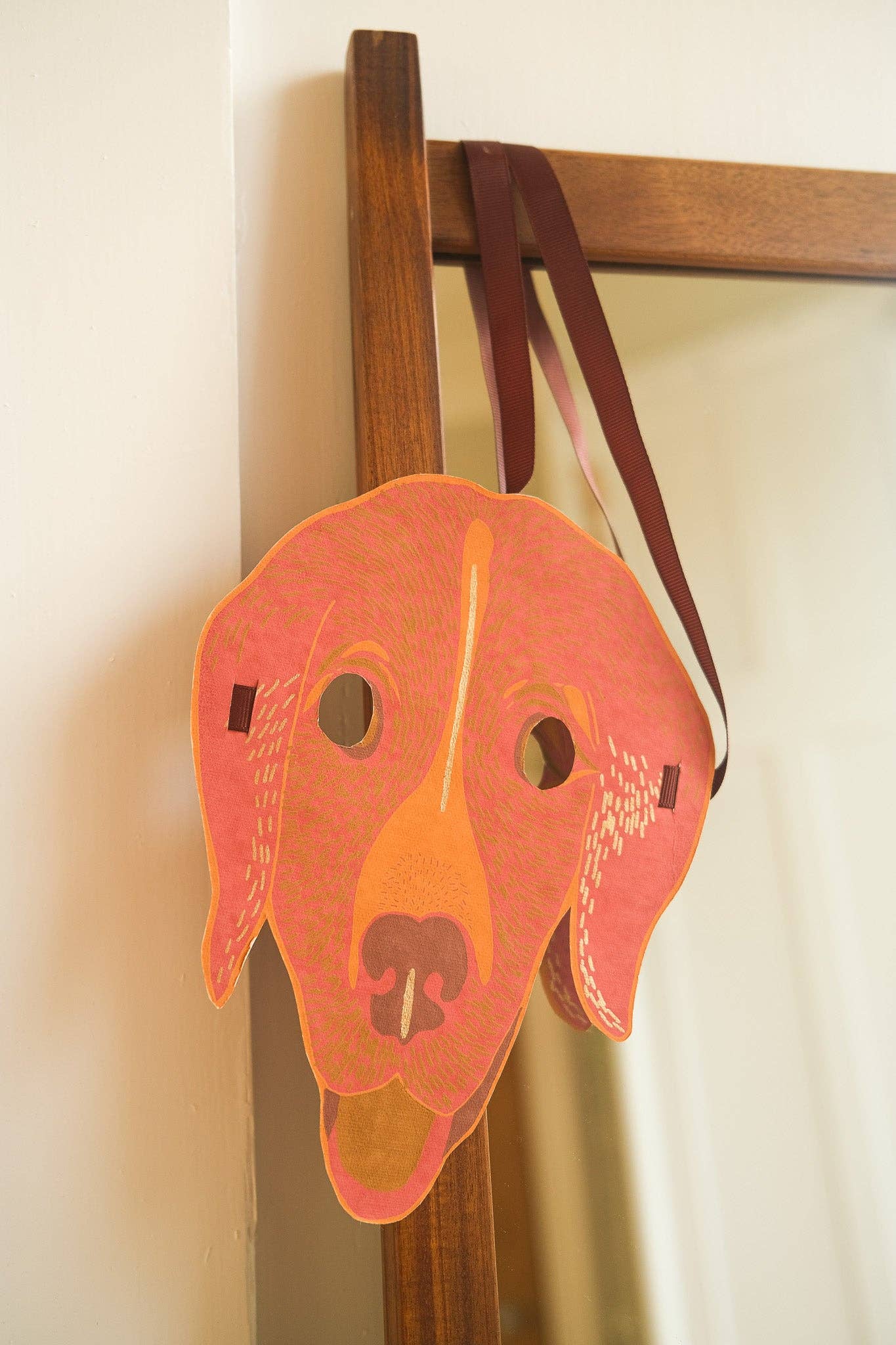 East End Press - Dog Mask Greeting Card