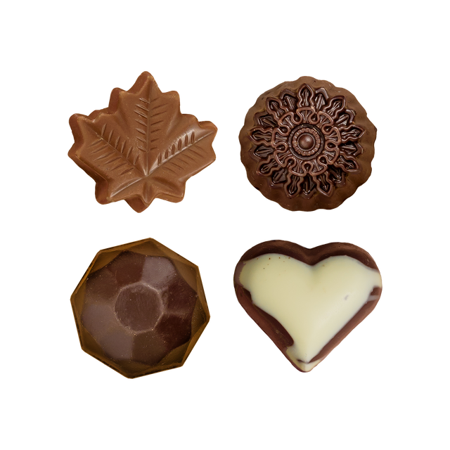 Peace By Chocolate - 4 Piece Box Assorted Chocolates
