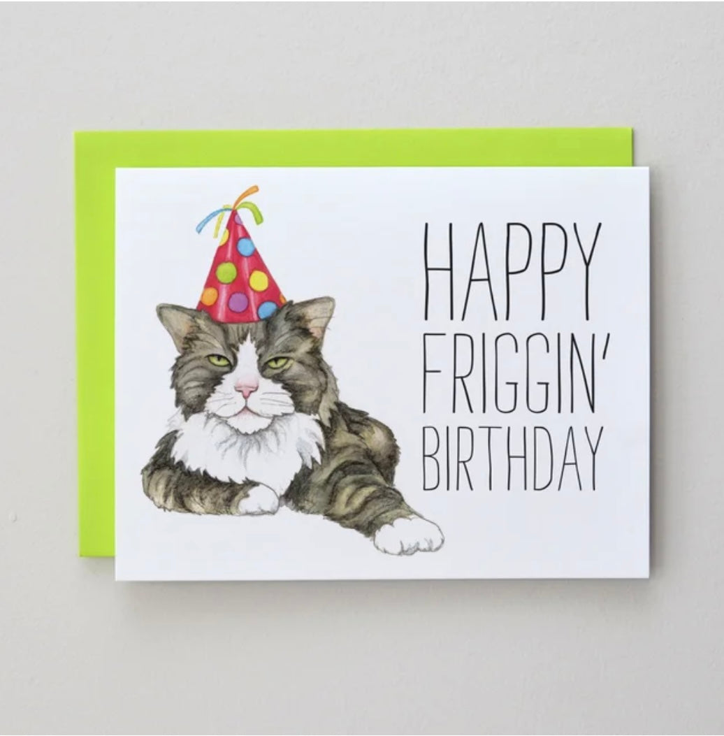 Happy Friggin' Birthday Card