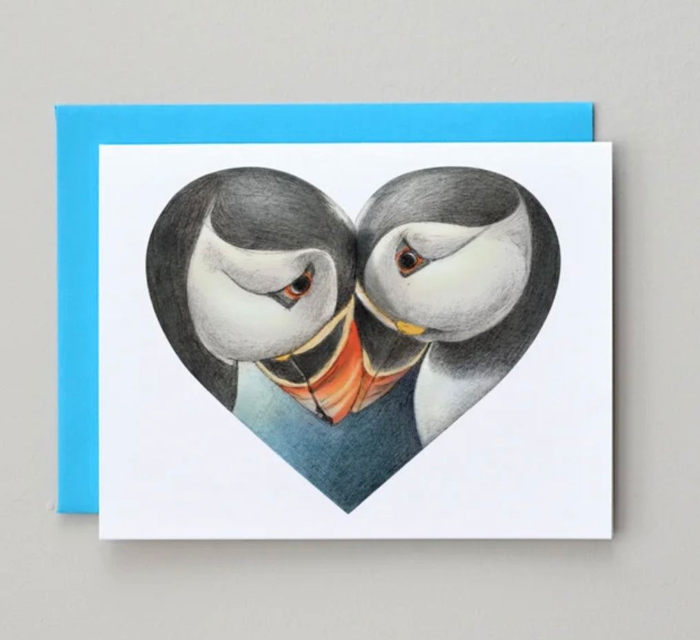 Puffin Snuggle Card