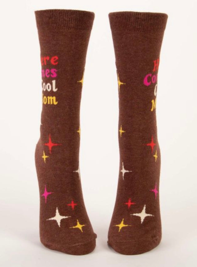 Women's Here Comes Cool Mom Crew Socks