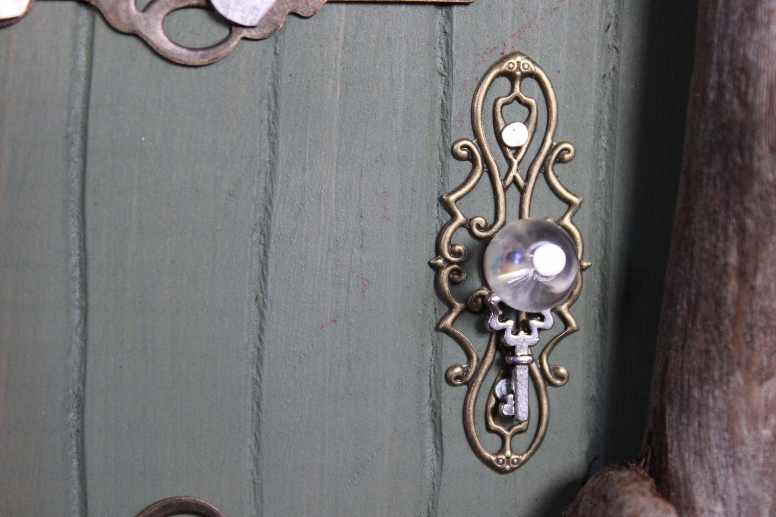 Moss Green Fairy Door