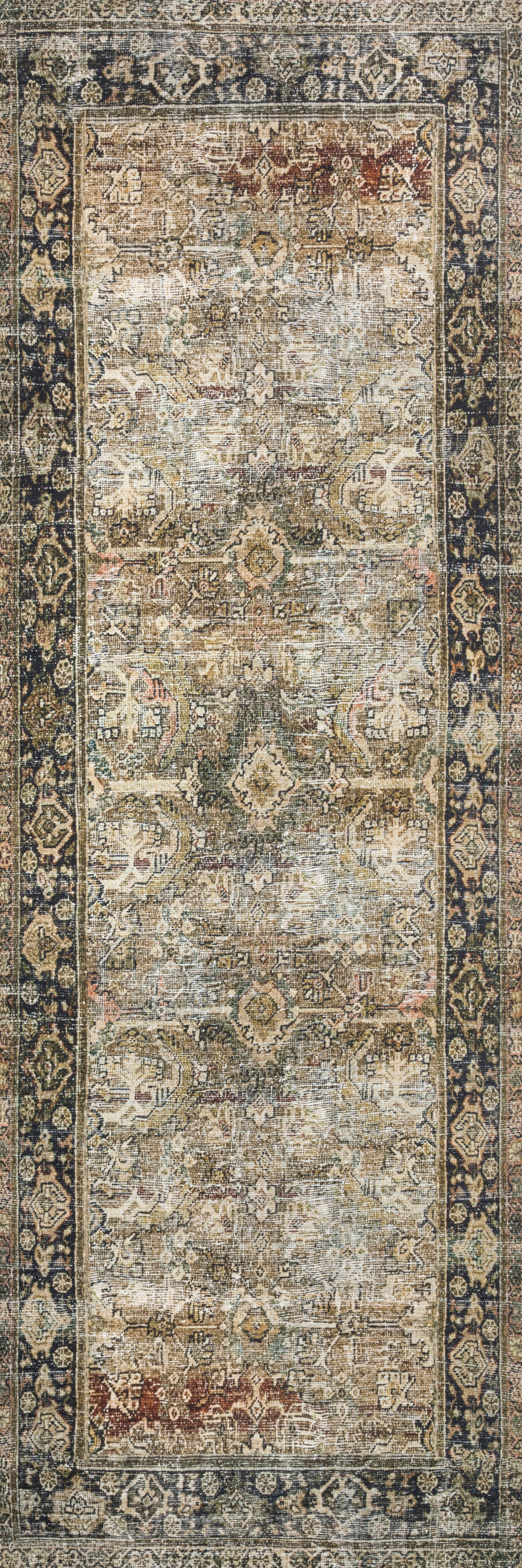 Loloi Layla Olive / Charcoal Rug