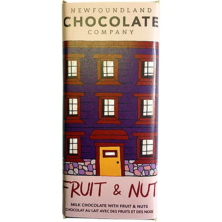 Newfoundland Chocolate Company - Row House Chocolate Bar - Fruit & Nut