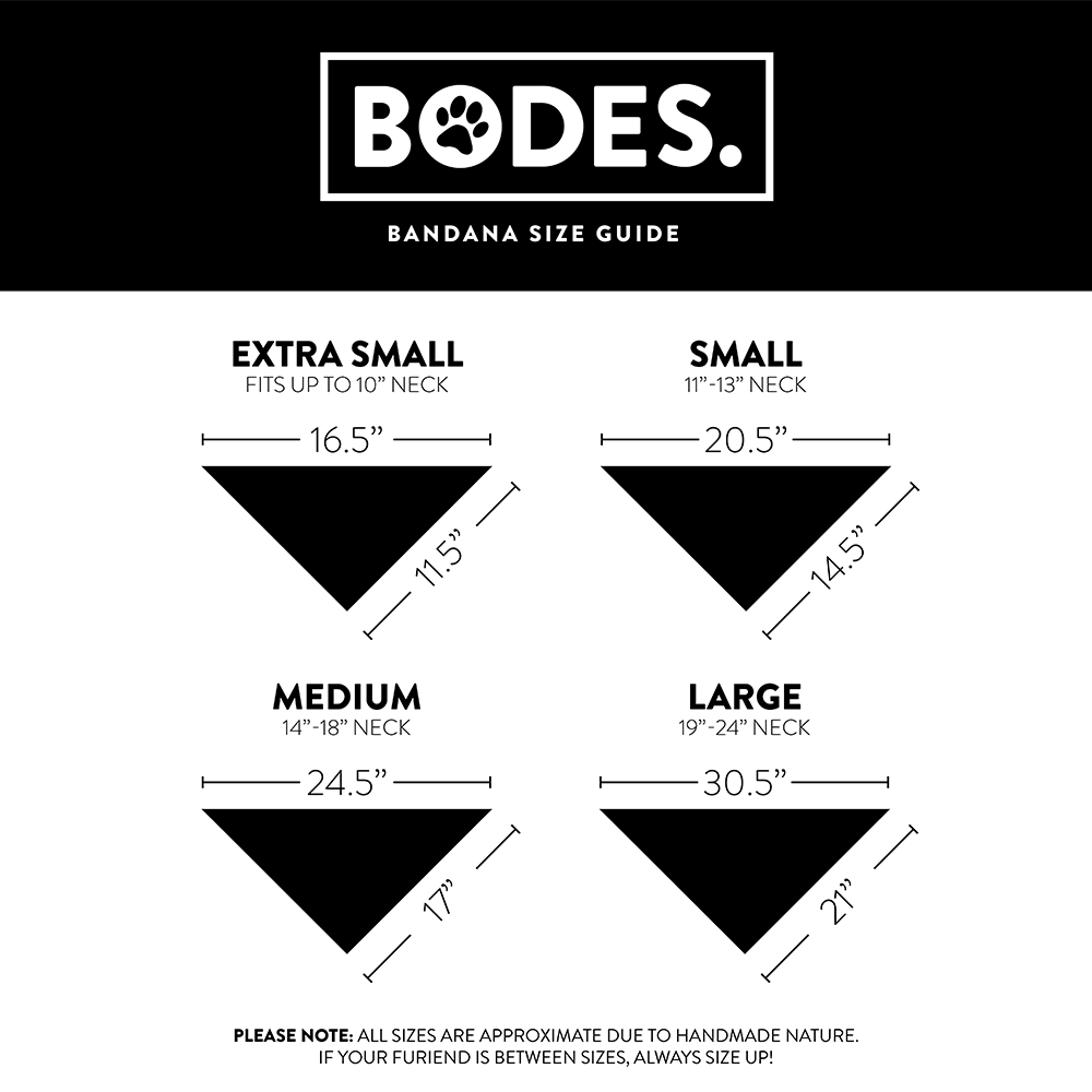 Bodes Pet Bandanas