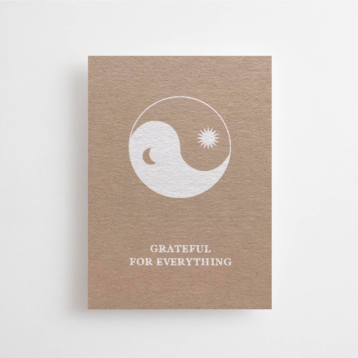 Grateful For Everything Postcard