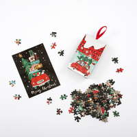 Christmas Car 130 Piece Puzzle Ornament