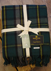 Patrick King Woollen Company - Cape Breton Tartan Highland Blanket