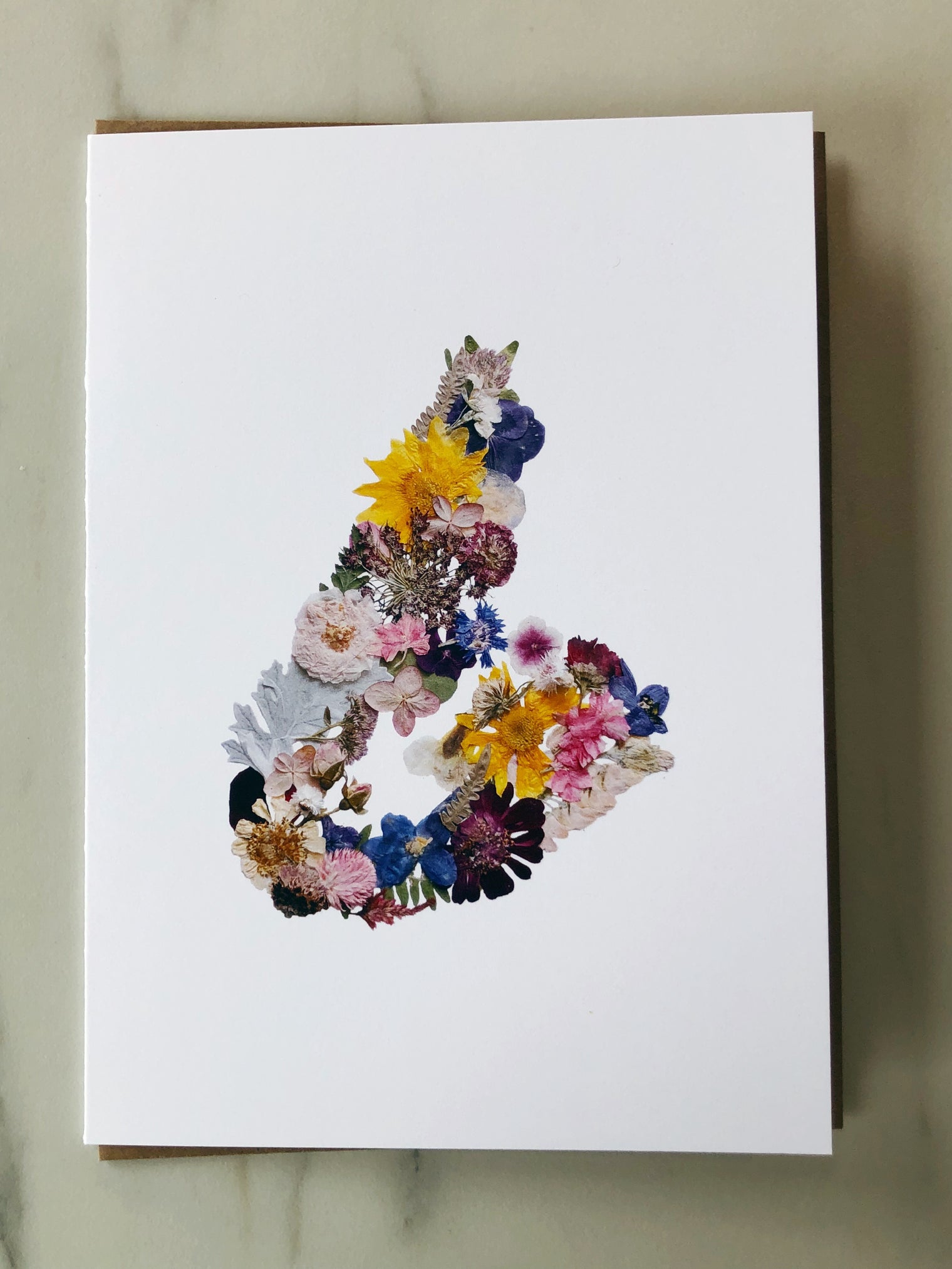 Cape Breton Flower Card